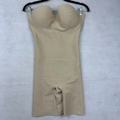 Body SKIMS con aros medio muslo talla grande arena Foto 1 de 3