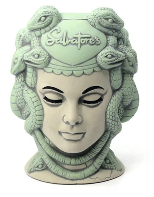Salvatore’s Medusa Tiki Mug Tiki Farm Donella Vitale 6.5 英寸高 23 盎司全新 — 第 1/4 张图片