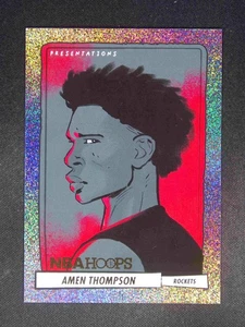 2023-24 Panini NBA Hoops Amen Thompson #18 RC Rookie Presentations SSP - Picture 1 of 2