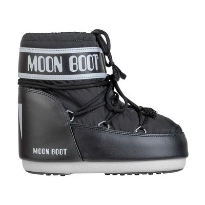 MOON BOOT ICON LOW NYLON BLACK - Imagen 1 de 4