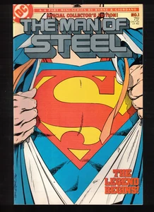 ¡El Hombre de Acero #1 Superman Película 2025! ¡Comic DC de John Byrne en estado bastante bueno+ 1986! - Imagen 1 de 14