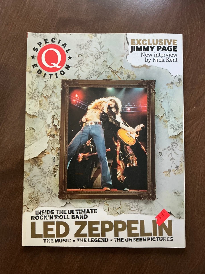 Led Zeppelin Q Magazine Special Edition 2003 Jimmy Page Interview Robert Plant Foto 1 de 2