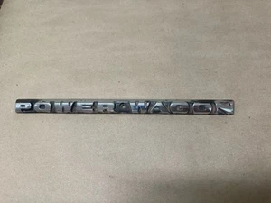 1972-1979 DODGE POWER WAGON HOOD EMBLEM OEM MOPAR 72-79 - Picture 1 of 4