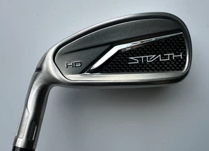 NEW TAYLORMADE STEALTH HD UTILITY STYLE 6 IRON GOLF CLUB STEEL GRAPHITE LEFTHAND - Picture 1 of 15