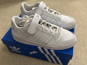 Adidas Forum Low UK 8 White - New RRP £90 - Picture 1 of 7
