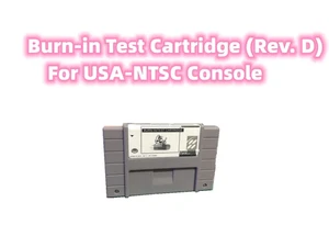 🧪 Einbrenntestpatrone (Rev. D) - SNES 46-Pin | USA NTSC Diagnosegerät 🔧 - Bild 1 von 2