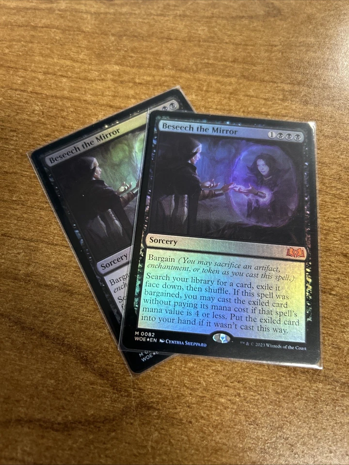 Beseech the Mirror Wilds of Eldraine Foil NM-M Unplayed MTG WOE - Image 1 of 1
