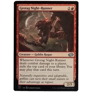 x1 Grotag Night-Runner J22 MTG M/NM Uncommon Red Creature Goblin Rogue TCG CCG - Bild 1 von 3