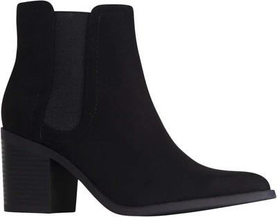 Botines para mujer J. Adams Andi - Botas Chelsea sin cordones de tacón medio punta...  Foto 1 de 4