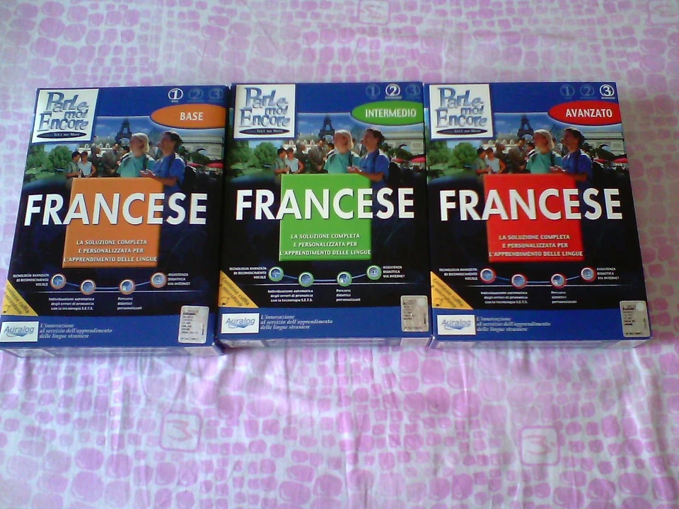 Parle moi Encore (apprendimento lingua francese livelli base, intermedio, avanza - Immagine 1 di 3