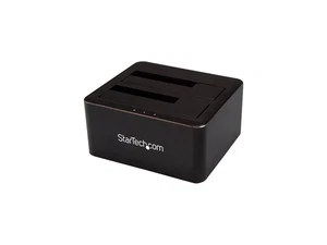 StarTech.com Dual Bay SATA HDD Docking Station for 2 x 2.5/3.5" SATA SSDs/HDDs - - Picture 1 of 2