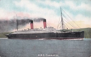 R.M.S. Barcos Carmania barcos 1900 postal glamour vintage (152) - Imagen 1 de 2
