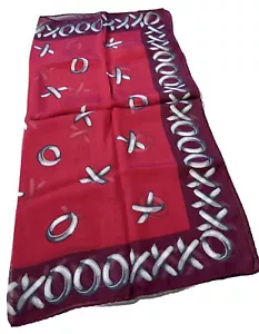 Paloma Picasso Designer 100 % Seide Schal 26" quadratisch - Bild 1 von 5