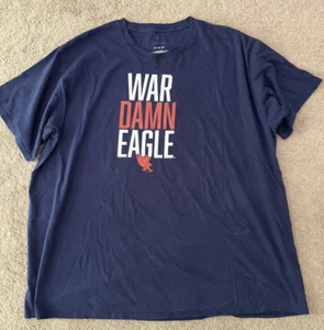 Auburn Tigers War Damn Eagle Size 3XL T-Shirt - Picture 1 of 3