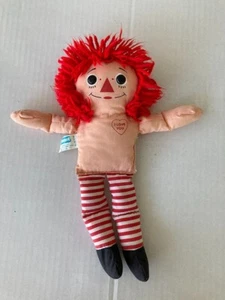Raggedy Andy Stuffed Doll No Clothes with Heart Tatoo Playskool - Picture 1 of 2