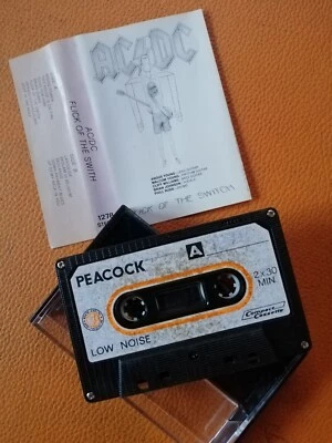 AC/DC [ FLICK OF THE SWITCH ] VINTAGE CASSETTE THAILAND EDITION - Image 1 of 2