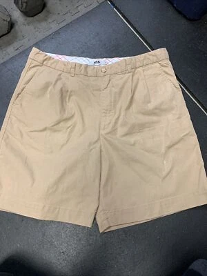 Pantalones Cortos FILA Sport Caqui Frente Plano Calce Relajado Hombres Talla 40 Foto 1 de 4