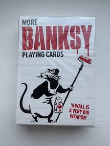 Brand New Factory Sealed Banksy Playing Cards - Picture 1 of 3