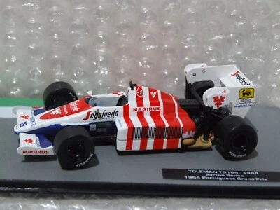 Масштаб 1/43 Формула 1 TOLEMAN TG184 AYRTON SENNA 1984 - Изображение 1 из 3