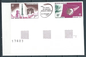 French Polynesia,1966,Space, Imperf,MNH,Mi,Sc not listed - Picture 1 of 1