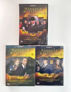 Murdoch Mysteries: Season 15+16+17 (16-Disc Box Set) select season 17 or 16-17