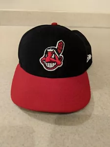 New Era Cleveland Indians Cap for Men 59fifty Official On Field 2016 Season - Picture 1 of 4