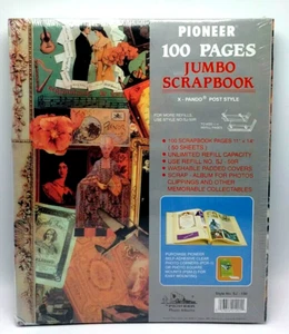 VTG Pioneer Photo Album Jumbo Memory Scrapbook 100 Pages "FAMILY" SJ-100 Sealed - Picture 1 of 7