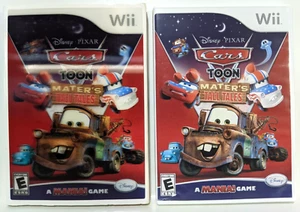 Cars Toon Maters Tall Tales Nintendo Wii con Manual/Juego/Funda Holográfica 3D - Imagen 1 de 4
