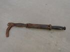 Vintage Antique Useable Tool Cast Iron Crescent No. 56 Suregrip Nail Puller USA 