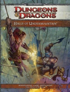 4e Halls of Undermountain AD&D 4th Edition Dungeons Dragons - Imagen 1 de 3