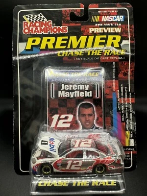 Nascar Racing Champions Jeremy Mayfield #12 Chrome Chase Car Chase The Race Foto 1 de 2
