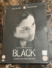 BLACK a Sanjay Leela Bhansali Movie Film DVD Audio Soundtrack Booklet Bollywood
