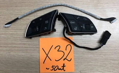 Audi Genuine S3 A3 A3 Quattro A3Sportback Steering Wheel Control Button - Black - Image 1 of 3