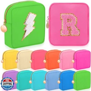 Kacctyen 12 Pcs Mini Makeup Bag Nylon Small Pouch for Purse Mini Square Nylon - Picture 1 of 5