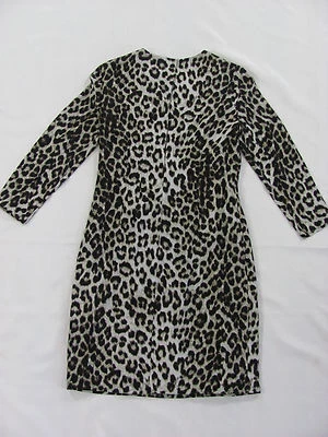 Rag & Bone Short 100% Silk Leopard Dress-Keyhole Opening in Back-Size 4-NWT $595 - Image 1 of 4