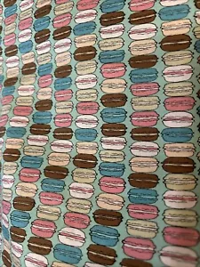 Just Desserts by Jenni Calo MACARONS 100% Cotton Connecting Threads Quilt Fabric - Picture 1 of 3
