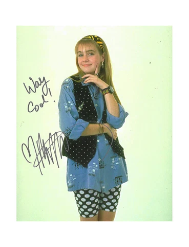 8x10" Clarissa Print Signed By Melissa Joan Hart 100% Authentic With COA Cover