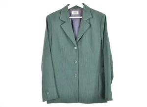 Retro Sportgirl Blazer Womens Grey Size 12 Made in Australia - Picture 1 of 12