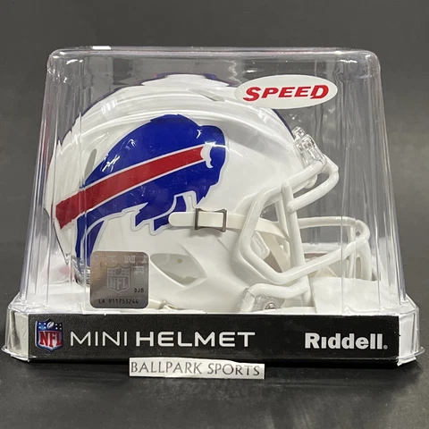 Buffalo Bills Riddell NFL Speed Mini Football Helmet BRAND NEW Cover
