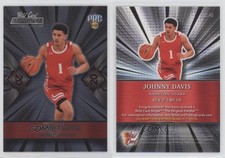 2021-22 Wild Card Alumination Red Foil 20 Stripe /10 Johnny Davis #ABC-40