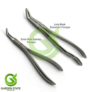 Dental Endo File Root Splinter Tooth Extraction Long Beak Forceps Implant - Picture 1 of 3