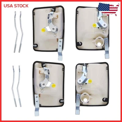 Nuevo juego de manijas de puerta izquierda derecha para Ford F-450 Super Duty doble cabina 1999 2000-2016 Foto 1 de 4