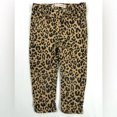 LEVI’S Toddler Girls’ Leopard Print Pull-On Jeggings Boho Animal Print Size 2T - Image 1 of 4
