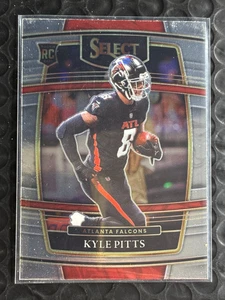 2021 Panini Select -Concourse Rookie Kyle Pitts RC #46 Atlanta Falcons - Picture 1 of 2