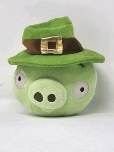RARO! Peluche maiale folletto Angry Birds 5" con etichetta | 2011 H.T.F.! - Foto 1 di 11