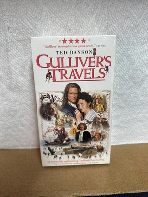 Gullivers Travels (VHS, 1996, 2-Tape Set) Ted Danson  NEW Sealed - Image 1 of 3