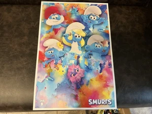 Smurfs Limited Edition Promo Poster - 2025 (12x18) - Picture 1 of 2