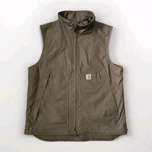 Men's Carhartt Quick Duck Jefferson Vest Jacket 101494-908 Size XL TALL - Picture 1 of 9