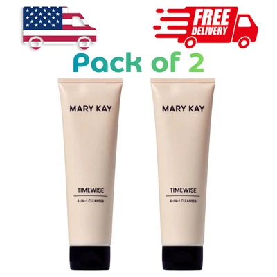 Mary Kay TimeWise Age Minimize 3D 4-in-1 Cleanser Normal to Dry x 2 pack - Image 1 of 3