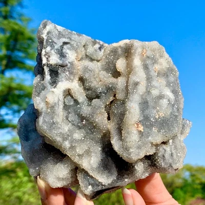 1.51LB Natural And Beautiful Sphalerite Crystal Primitive Quartz Specimen Healin - Image 1 of 4